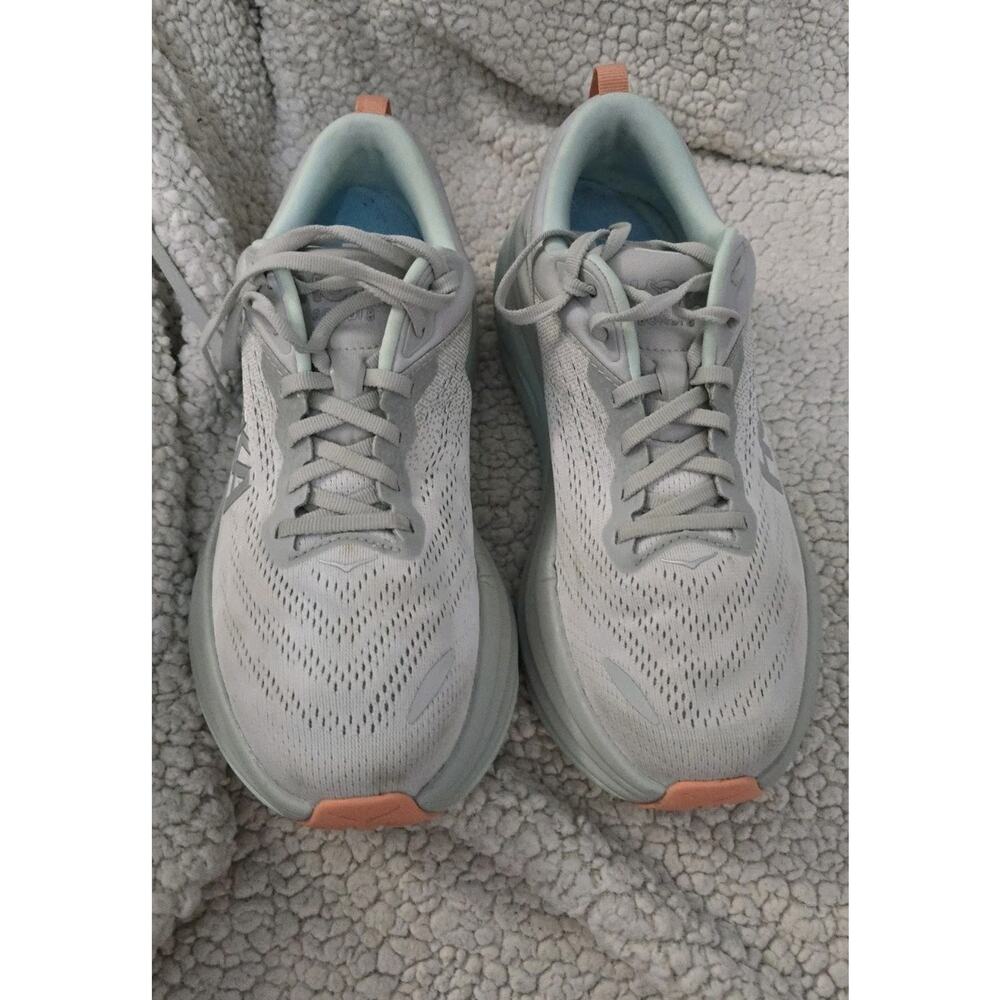 Size 10 - Hoka One One HOKA Bondi 8 Gray